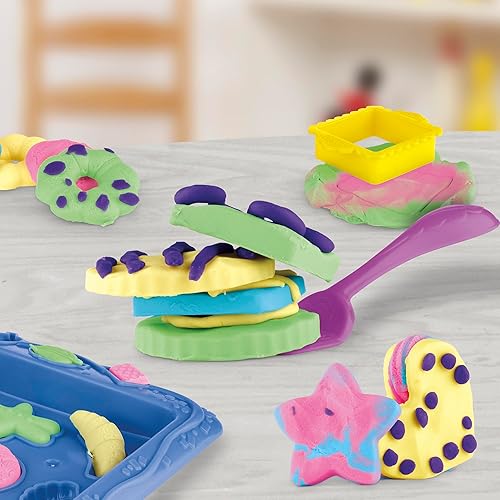 Miniatura 7 de Play-Doh Kitchen Creations - Juego de alimentos de juego para niños de 3 años en adelante con 5 colores no tóxicos de Play-Doh exclusivo de mazón