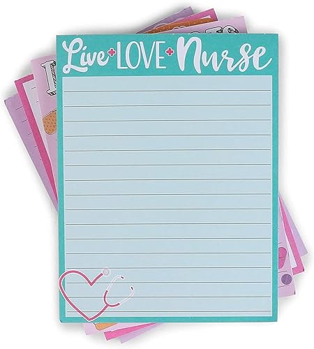 Miniatura 5 de Paper Junkie Bloc de notas para enfermeras Organización perfecta y notas de publicación Tamaño compacto y accesorios de escritorio de oficina