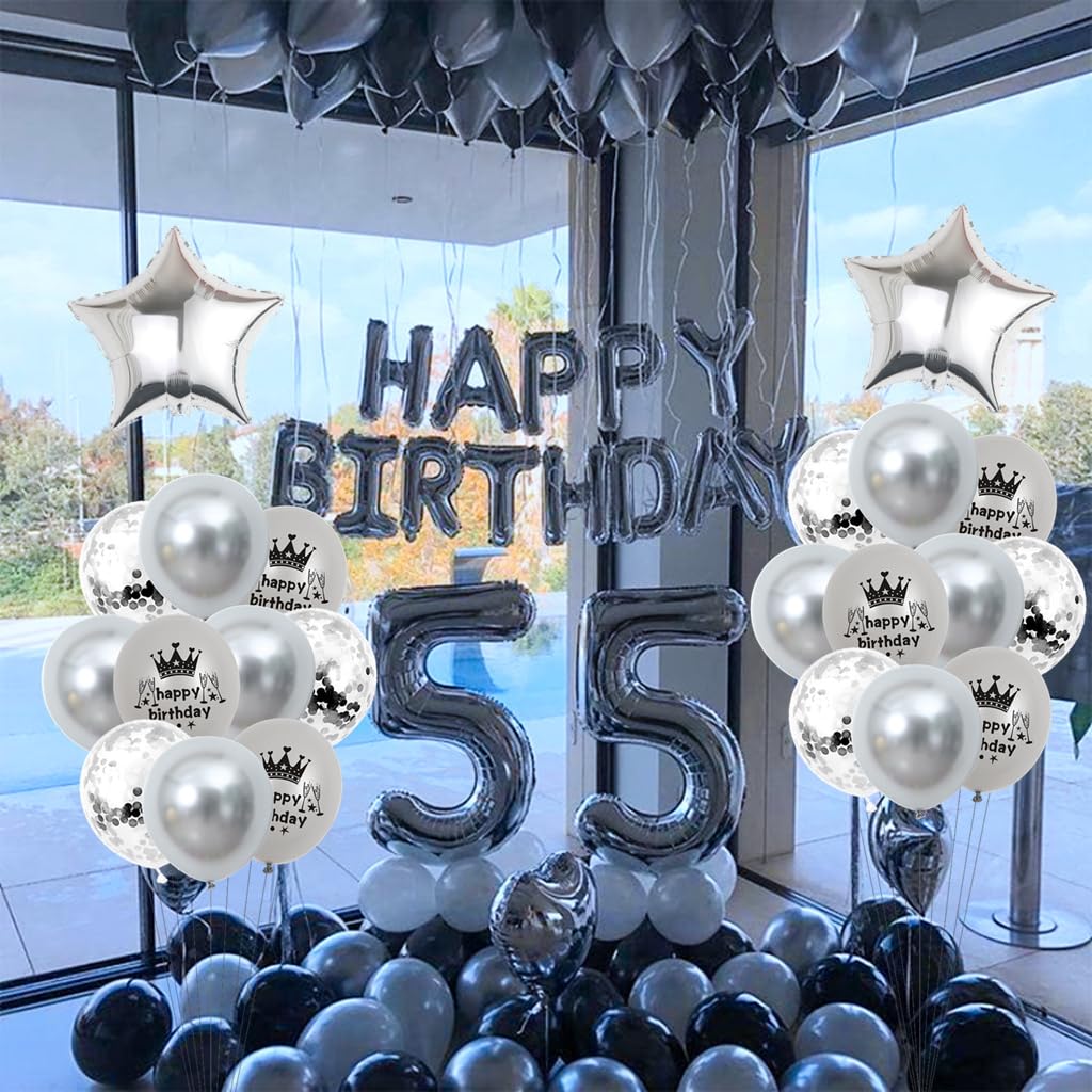 Donna 30 Anni Compleanno Donna Decorazioni Compleanno 14 Anni Ragazza E Ragazzo - Palloncini E Decorazioni Torta In Argento 60 Anni Compleanno Donna Decorazioni Per 4 Anni