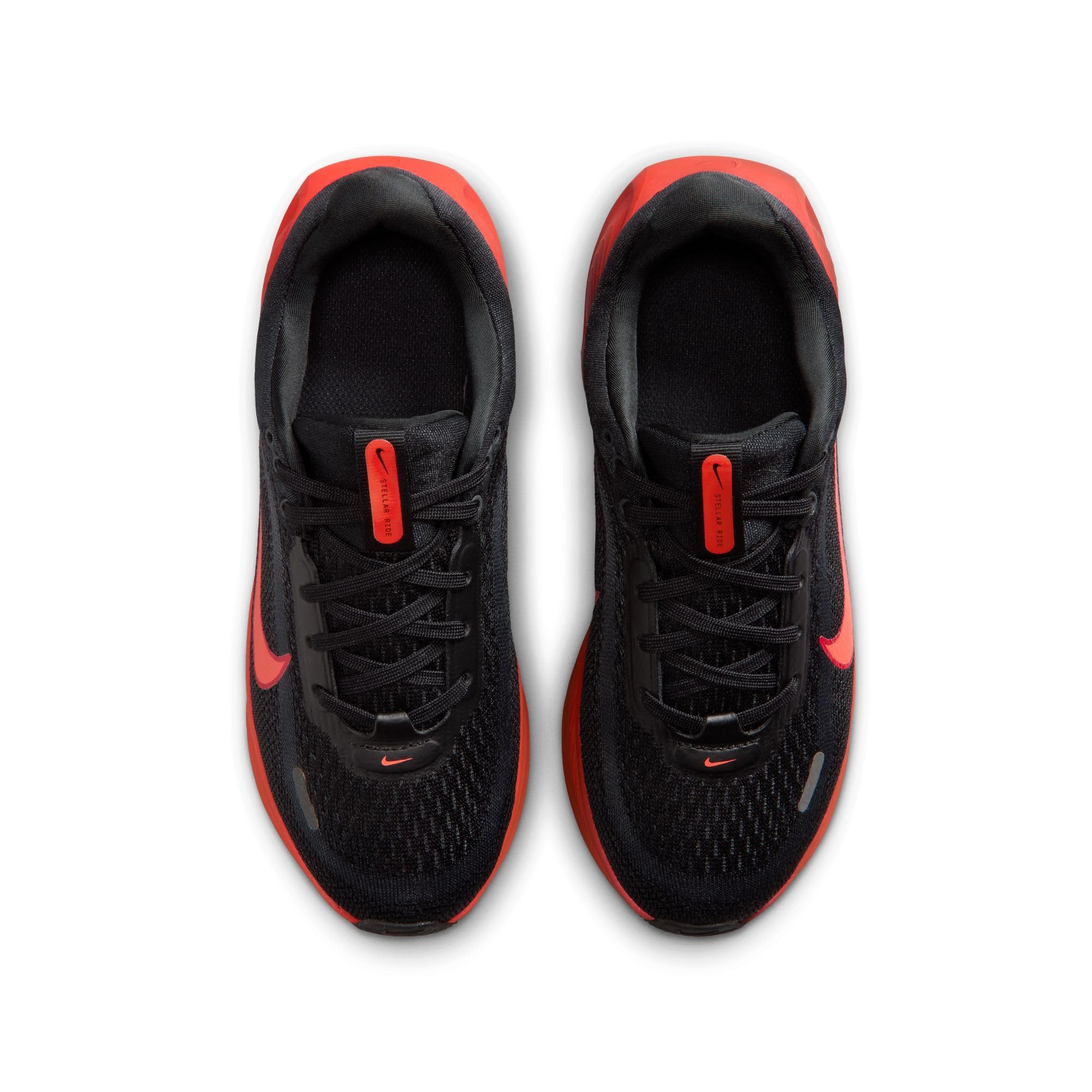 Nike Dziecięce buty do biegania Stellar Ride (Gs) Black/Red Orbit/Cool Grey/Univ, 37.5