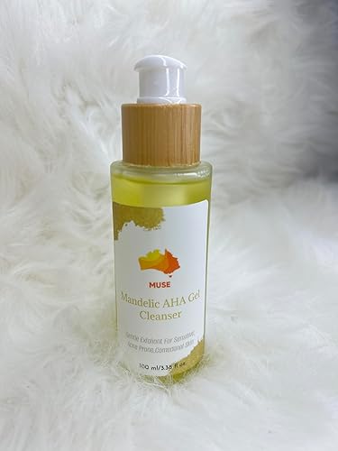 Miniatura 8 de Muse Mandelic AHA Gel Cleanser Mandelic Acid Exfoliante suave para piel propensa al acné tono y textura opacos, congestionados e irregulares