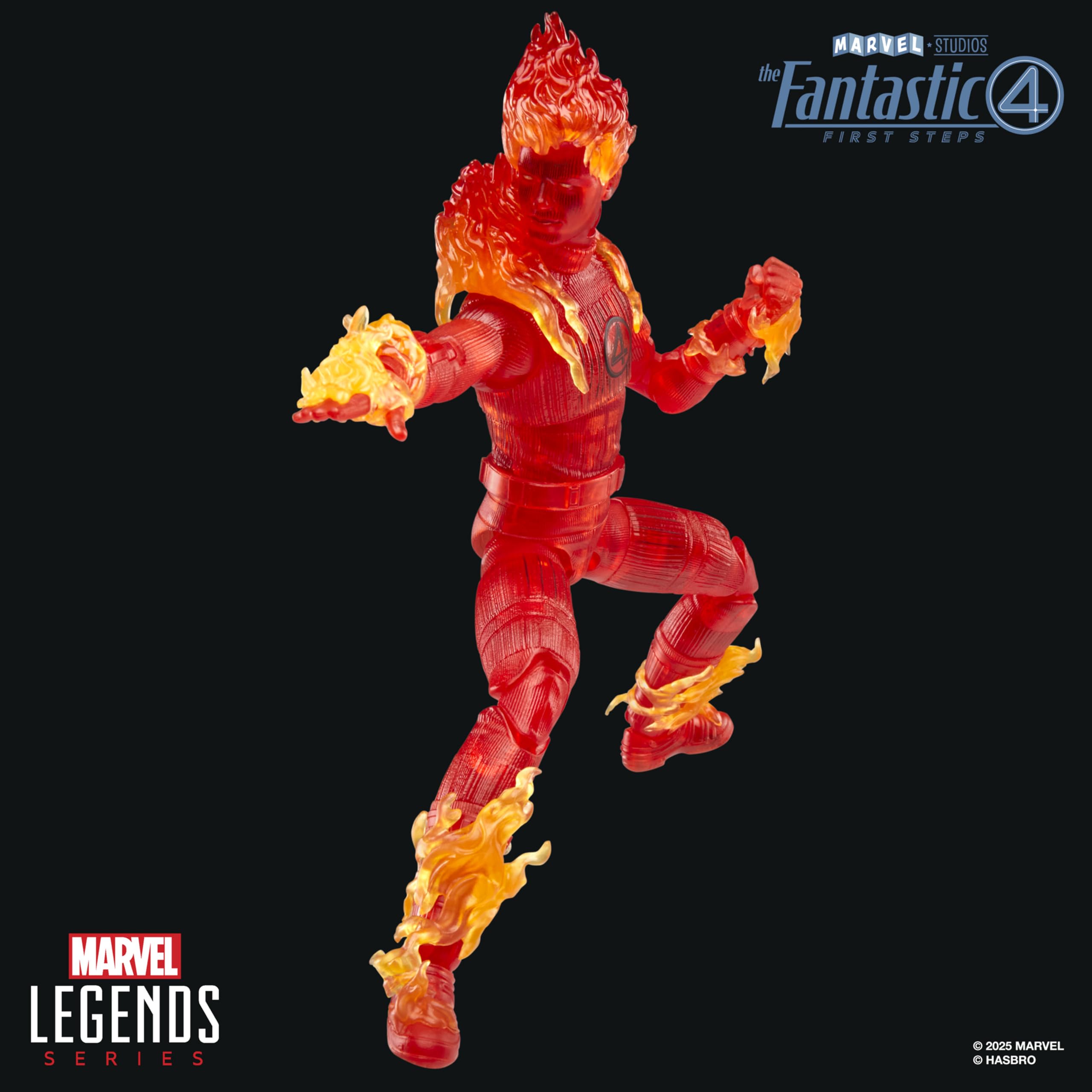 Marvel Legends Series Human Torch, Figura de acción