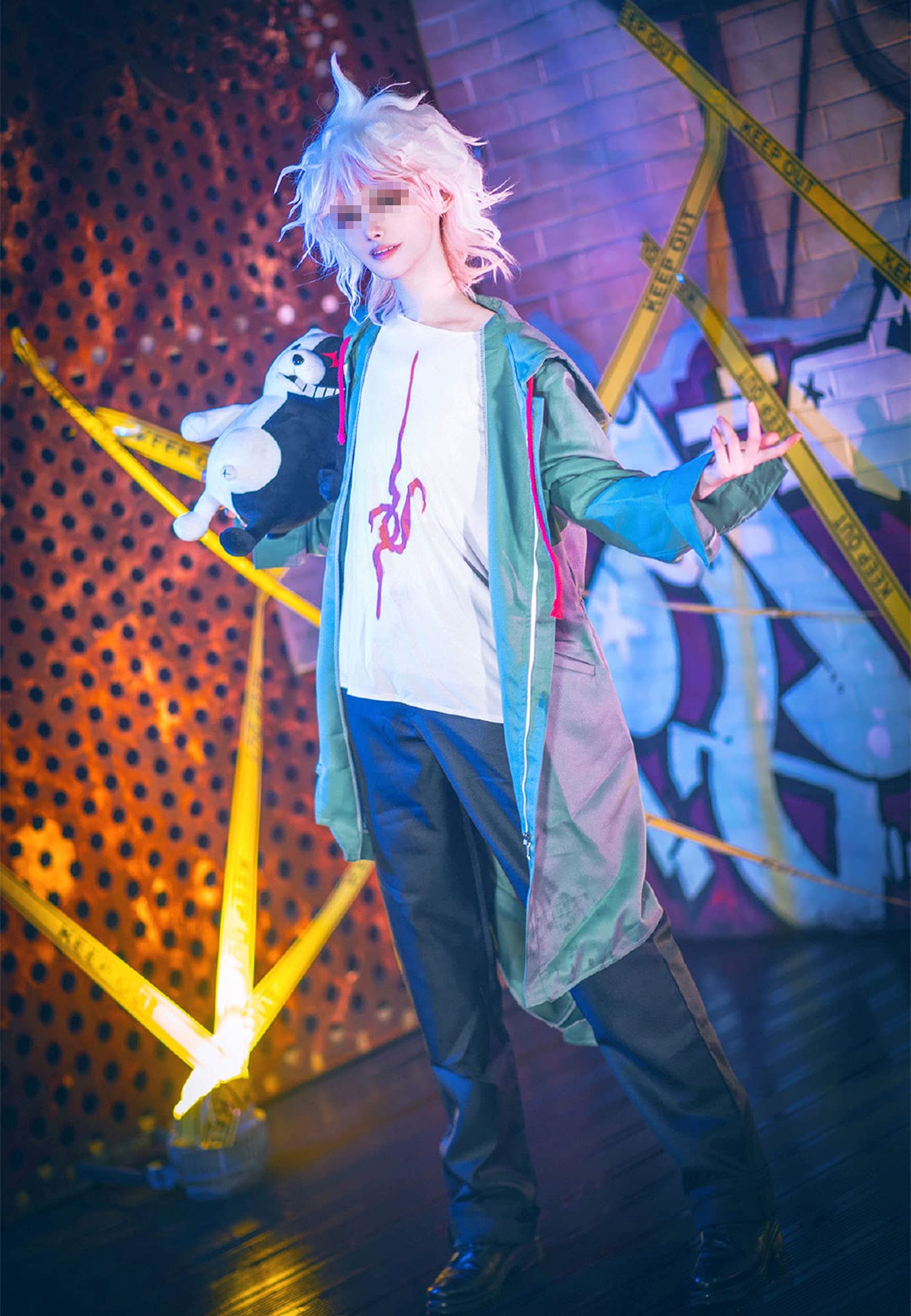 Akamatsu Kaede/Nagito Komaeda/Mikan Tsumiki/Yumeno Himiko/Ouma Kokichi/Sonia Nevermind/Nanami Chiaki Cosplay kostium szkolny sukienka dla chłopców i dziewczynek, strój na Halloween
