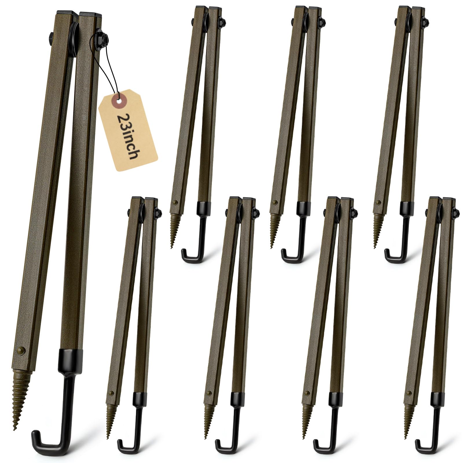 Sadnyy 3/6/8 Pcs Bow Hangers for Tree Stand 23 Inch