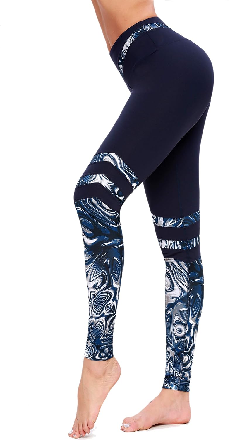 stampa leggings yoga per donne