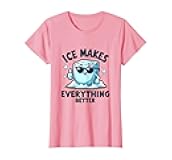 Ice Makes Everything Better Cool Typography T-Shirt