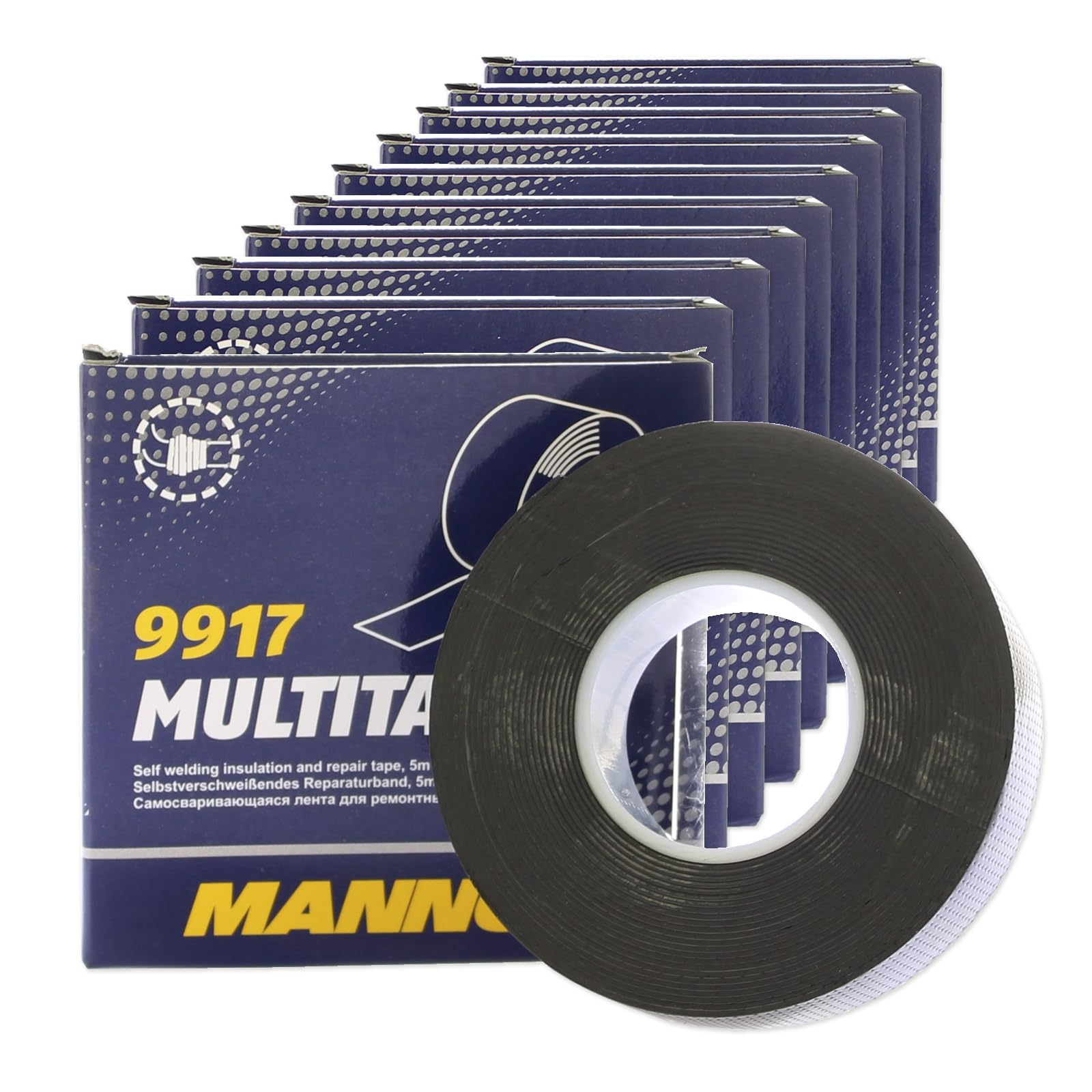 MANNOL 9917 Multitape | Electrical Insulation | High temperatures | Water Pipes | Indoor & Outdoor | Household | Quick Fix | Sealing Tape | Imported From Germany (B07VVPX31H) Amazon Price History, Amazon Price Tracker