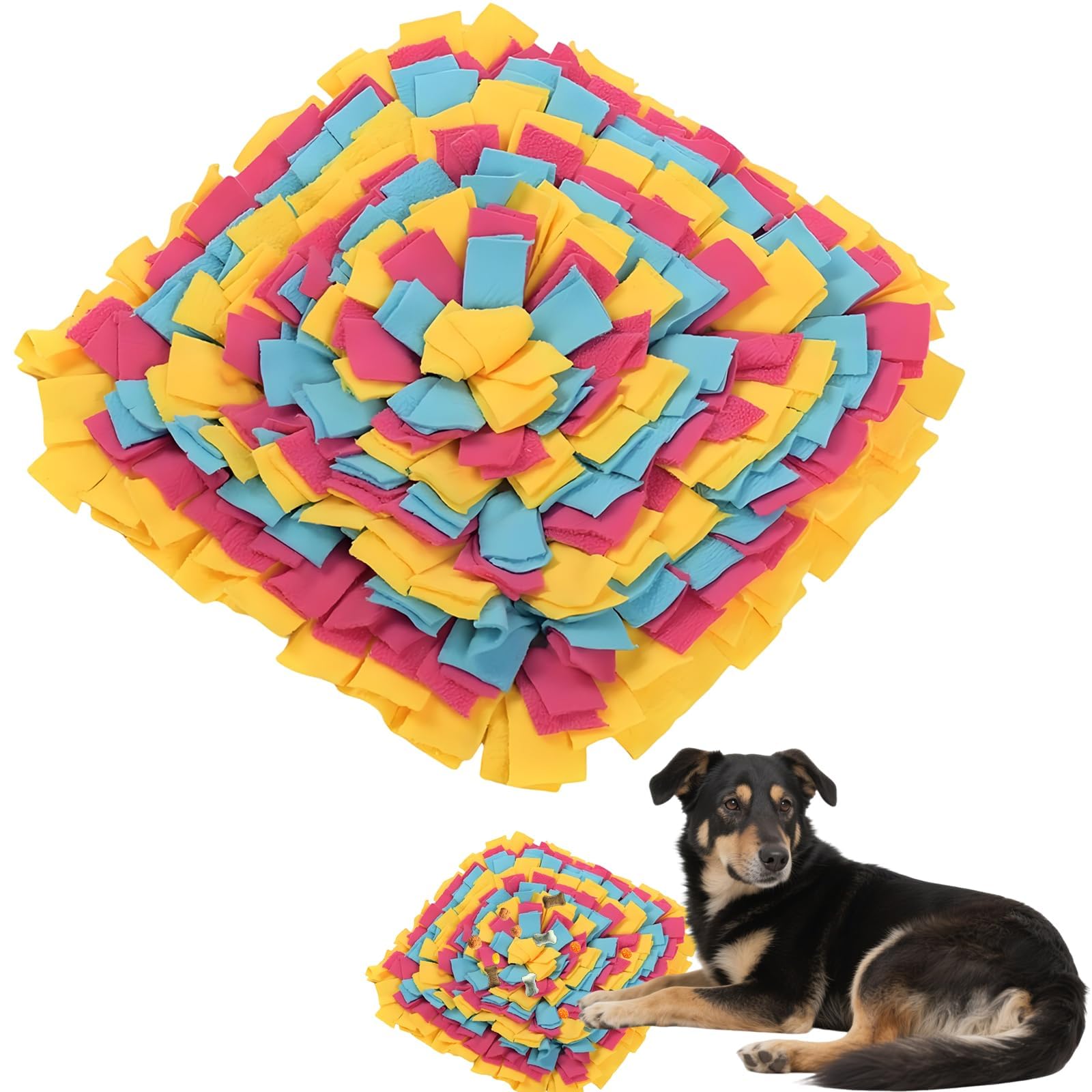 Pddenality Snuffle Mat for Dogs Large Washable Dog Snuffle Mat