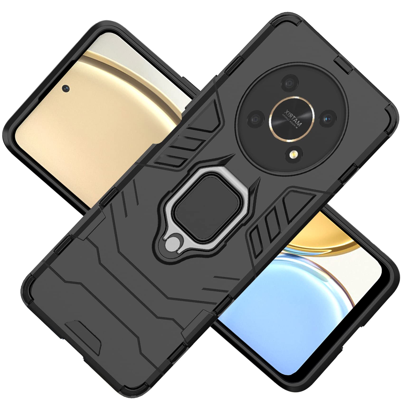 ILING Cover Armor per Honor Magic4 Lite 5G, Antiurto Guscio