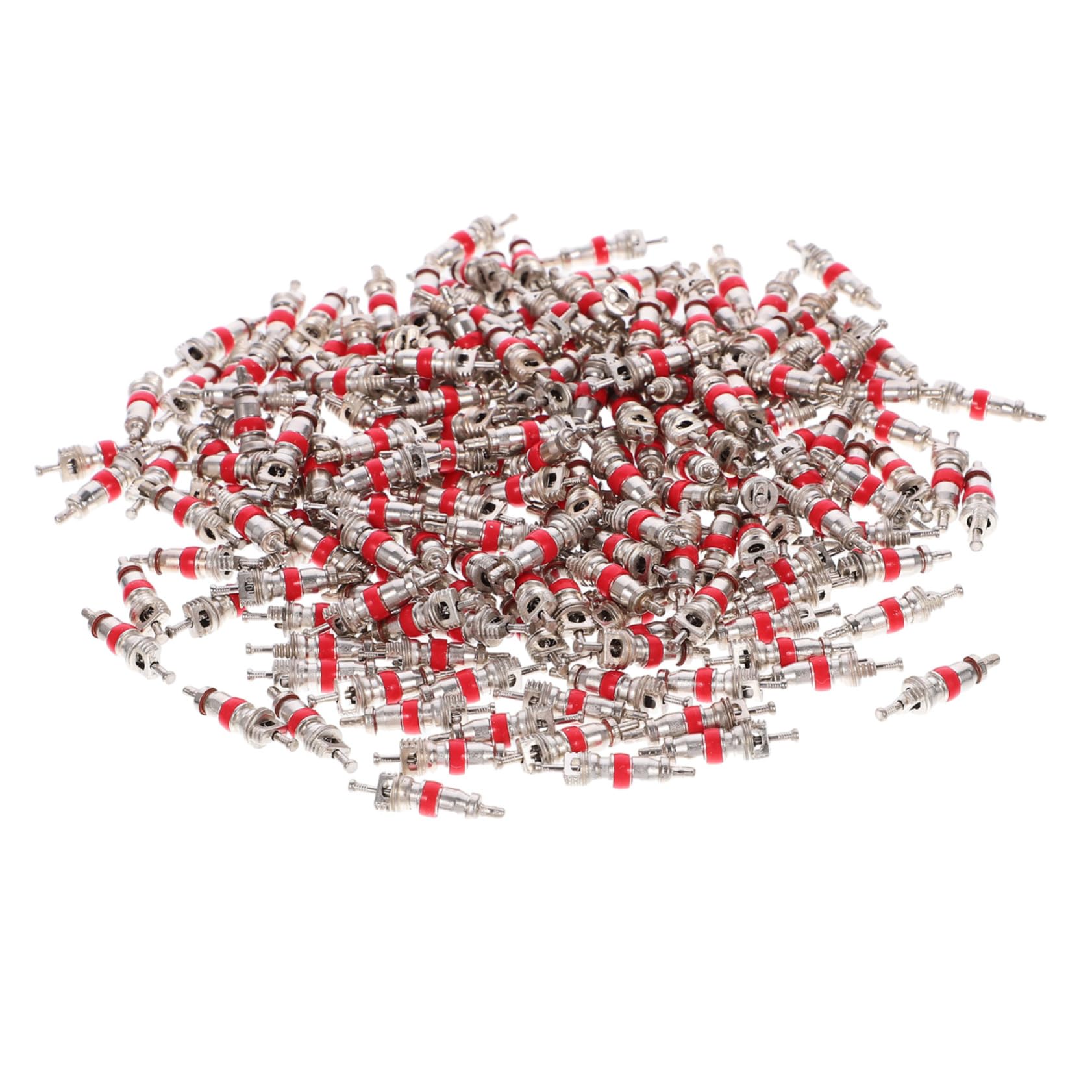 ABOOFAN 200pcs Bike Tire Piston Cores Core Set for Motorcycle Tire Repair Practical