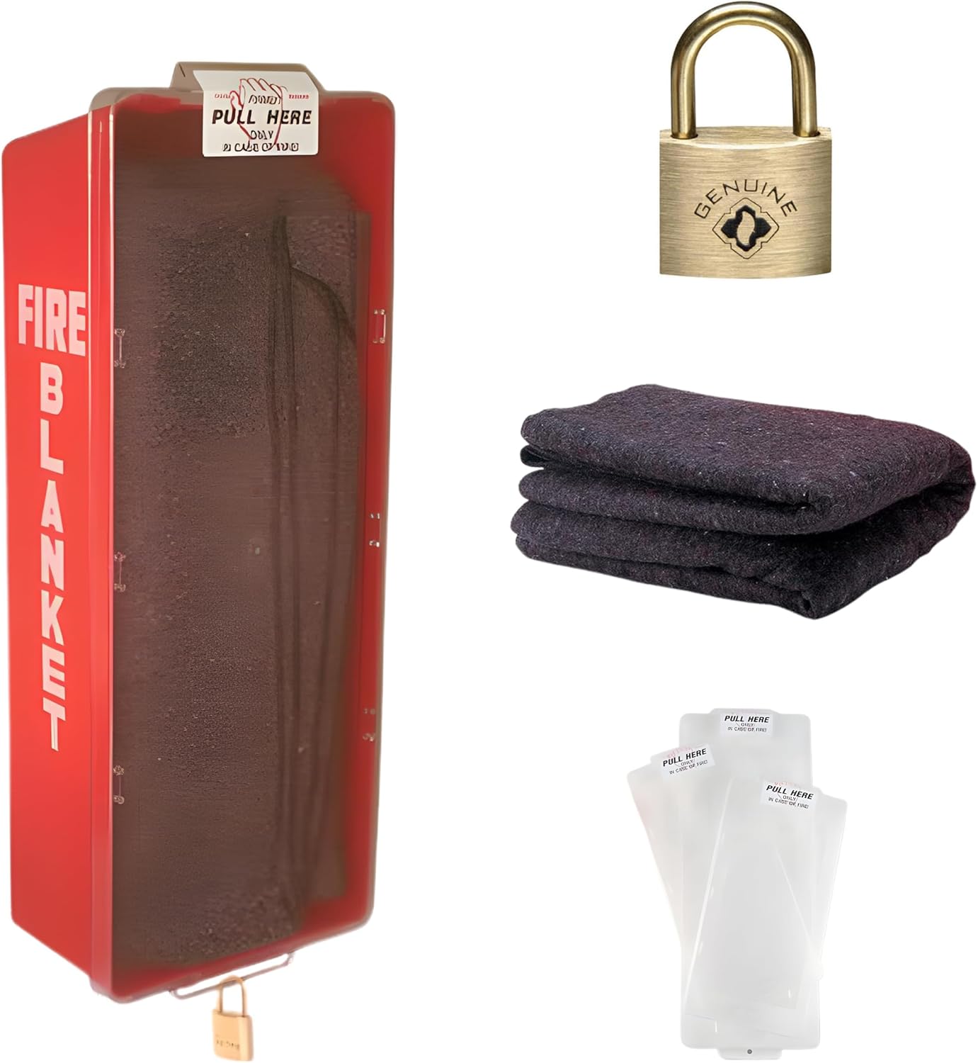 Logistics Fire Blanket & Cabinet (2 Units)