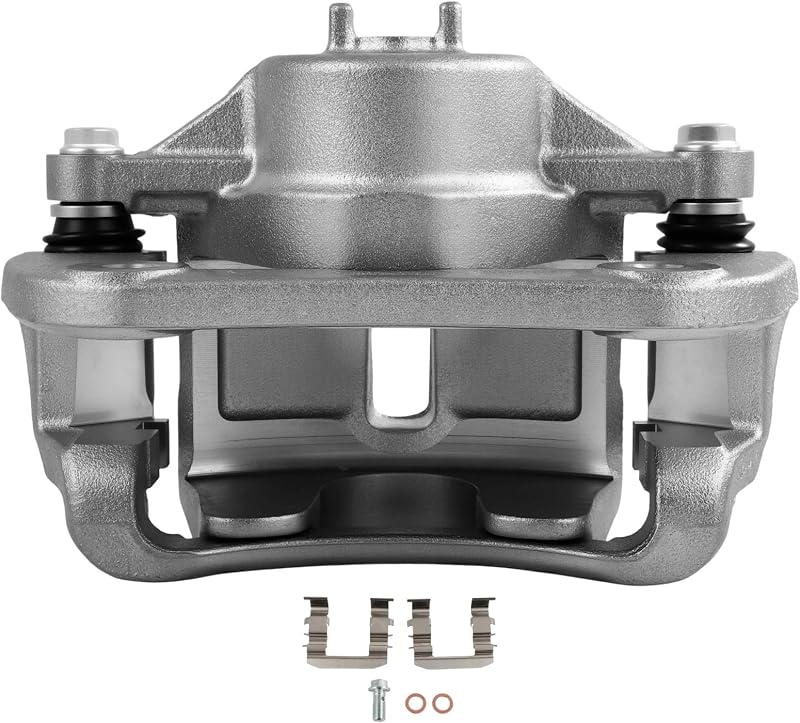 Pinça de freio a disco dianteira esquerda SCITOO com suporte para Kia Rondo 2007 a 2012 – 1 unidade