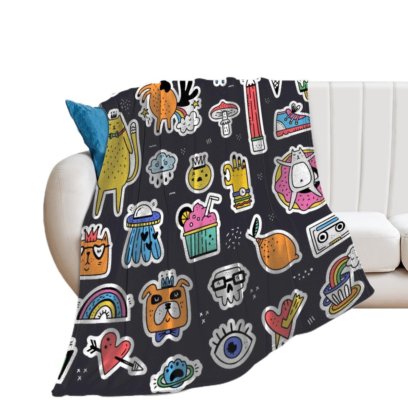 Couverture polaire en flanelle premium au toucher soyeux exceptionnel