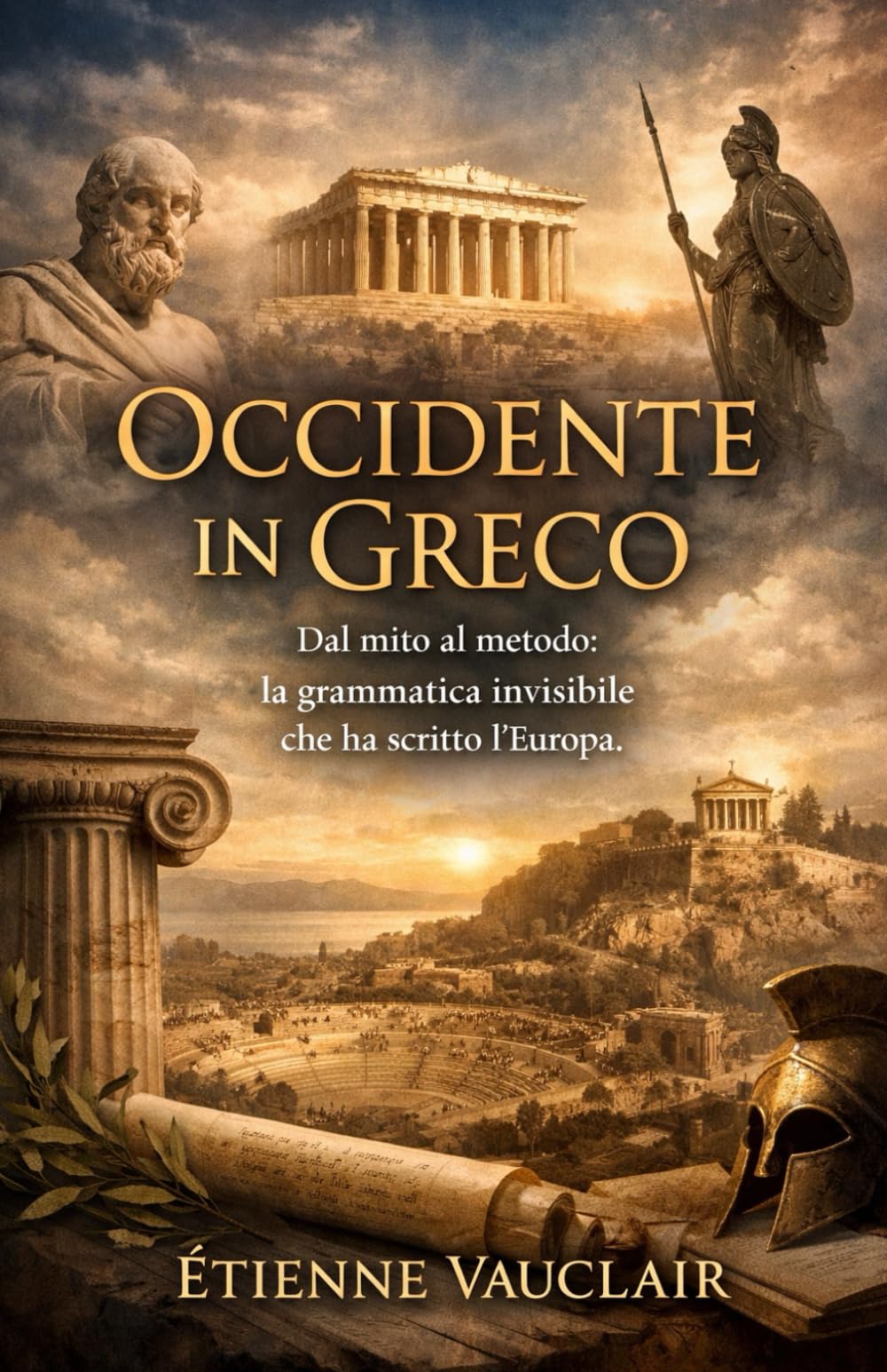 Occidente in Greco: Dal mito al metodo: la grammatica invisibile che ha scritto l’Europa.