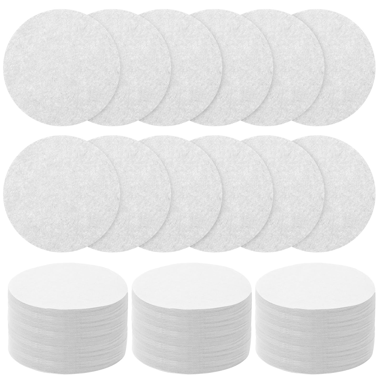 Sibba Coffee Filter, 200 Sheets 51mm Round Coffee Filter Paper, Coffee Replacement Filter for Coffee Machines, Espresso Machines, Home and Cafe(White)