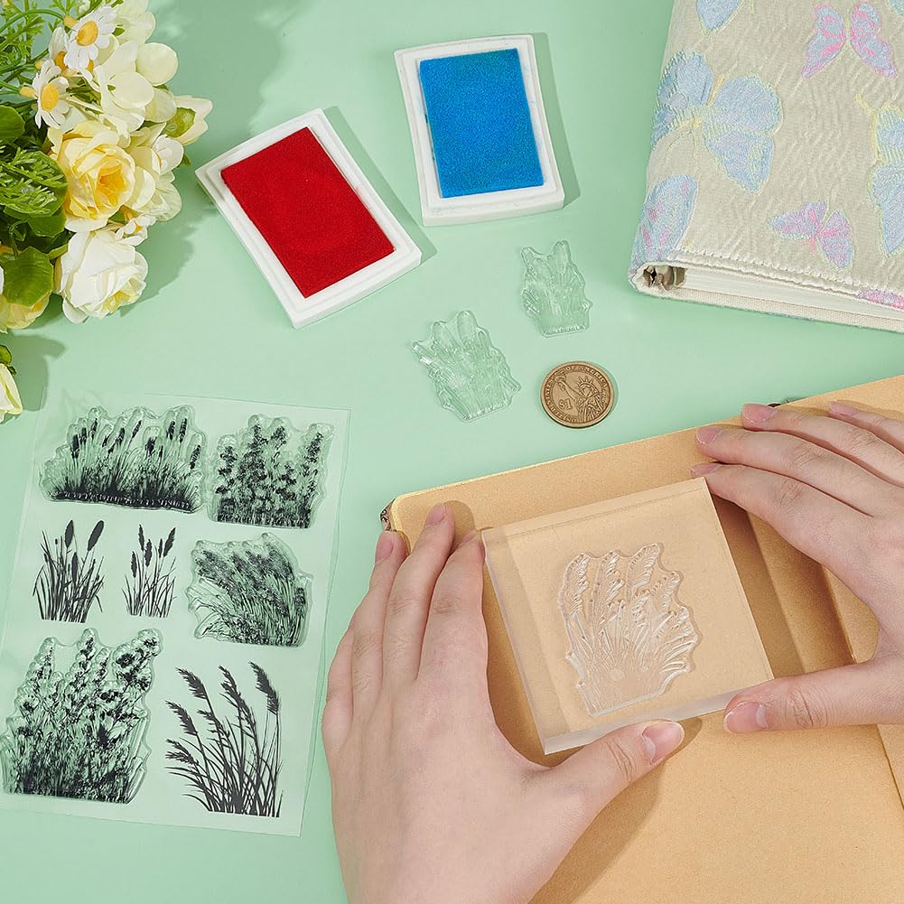 Grass Weed Clear Stamps - DIY Crafting & Scrapbooking -4