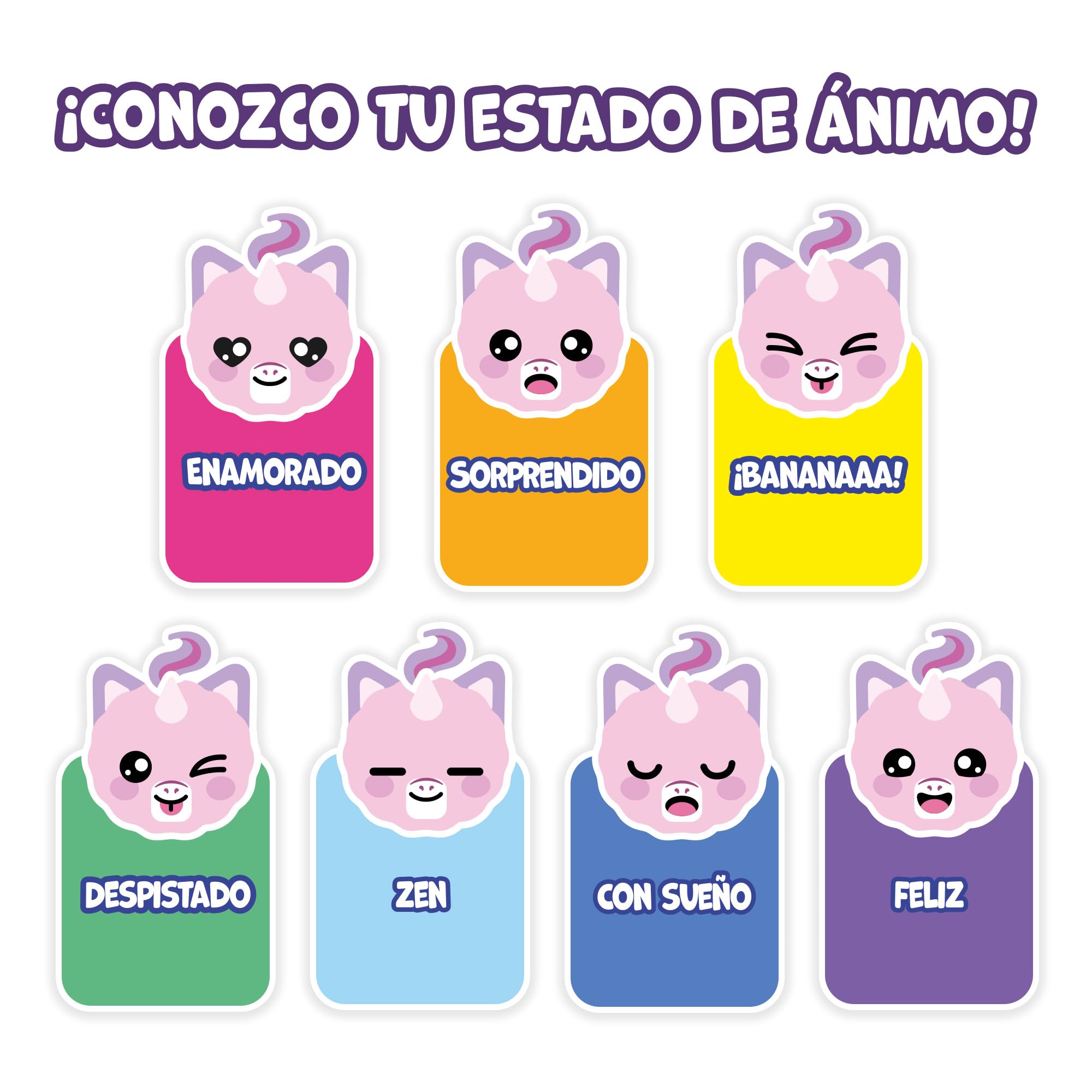 Fingerlings Magiczne Kolory Zabawka, Wielobarwny (Bizak 61853181-1)