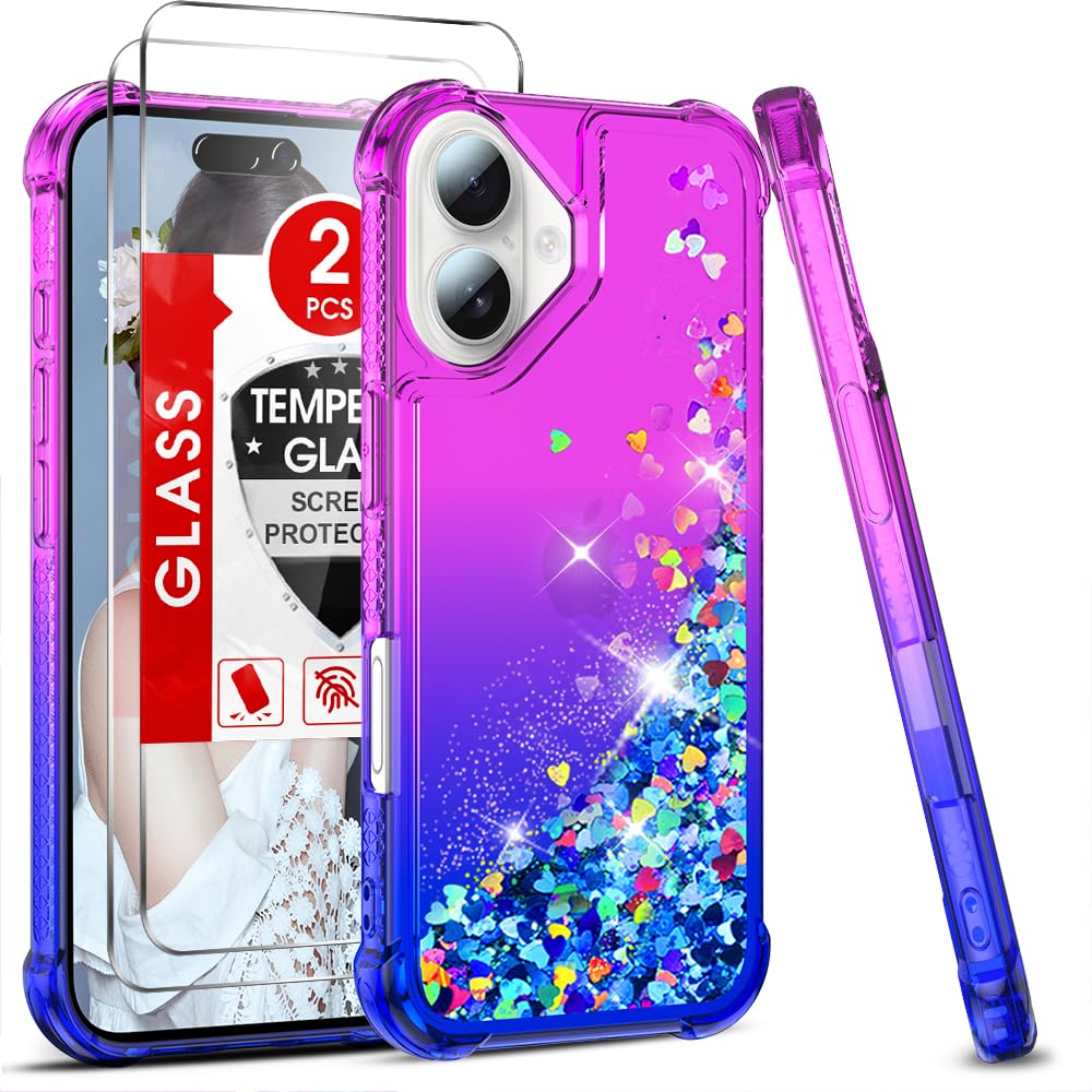 LeYi Cover per Samsung Galaxy S23 con Vetro Temperato [2 Pack],Custodia