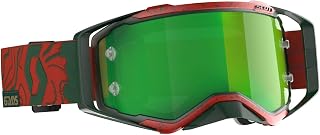 Scott Sports Prospect 6 Days Portugal Special Edition MX Goggles One Size Red Green ~ Green Chrome Works