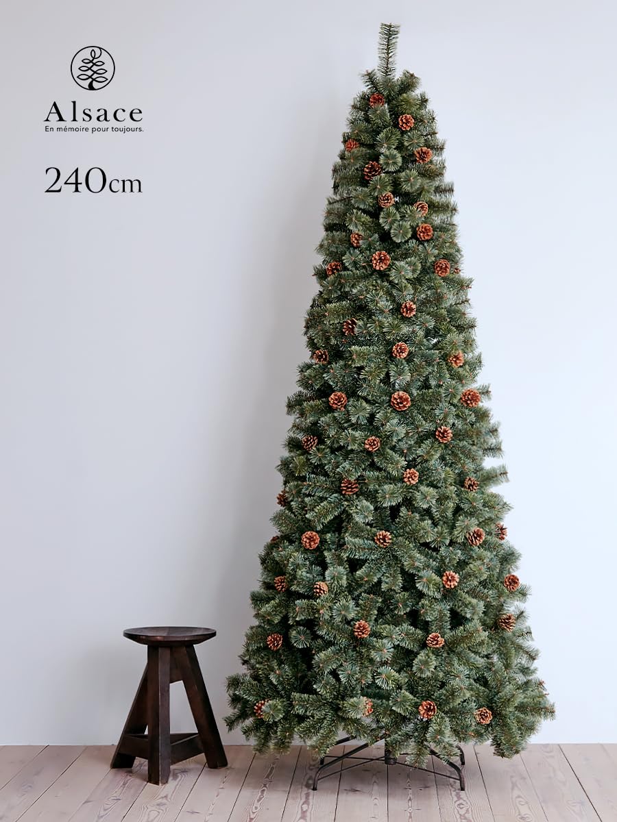 Amazon.co.jp: Alsace アルザスツリー クリスマスツリー 高級 樅