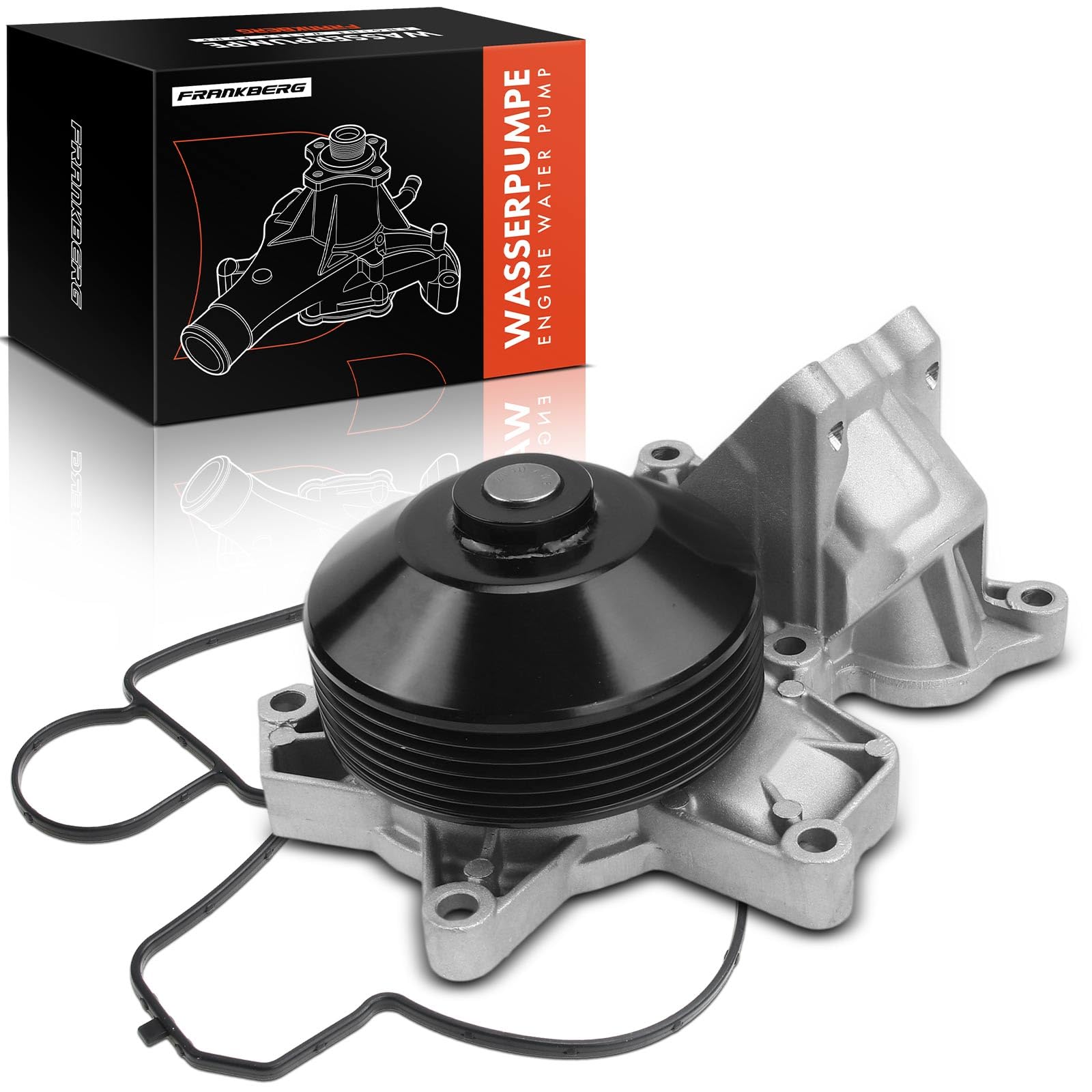 Frankberg Pompa dell'acqua 11517807311 | Compatibile con: Serie 1 Cabrio E88, Serie 1 E81, Serie 5 E60, Serie 3 Coupé E92, Serie 3 Touring E91, X1 E84