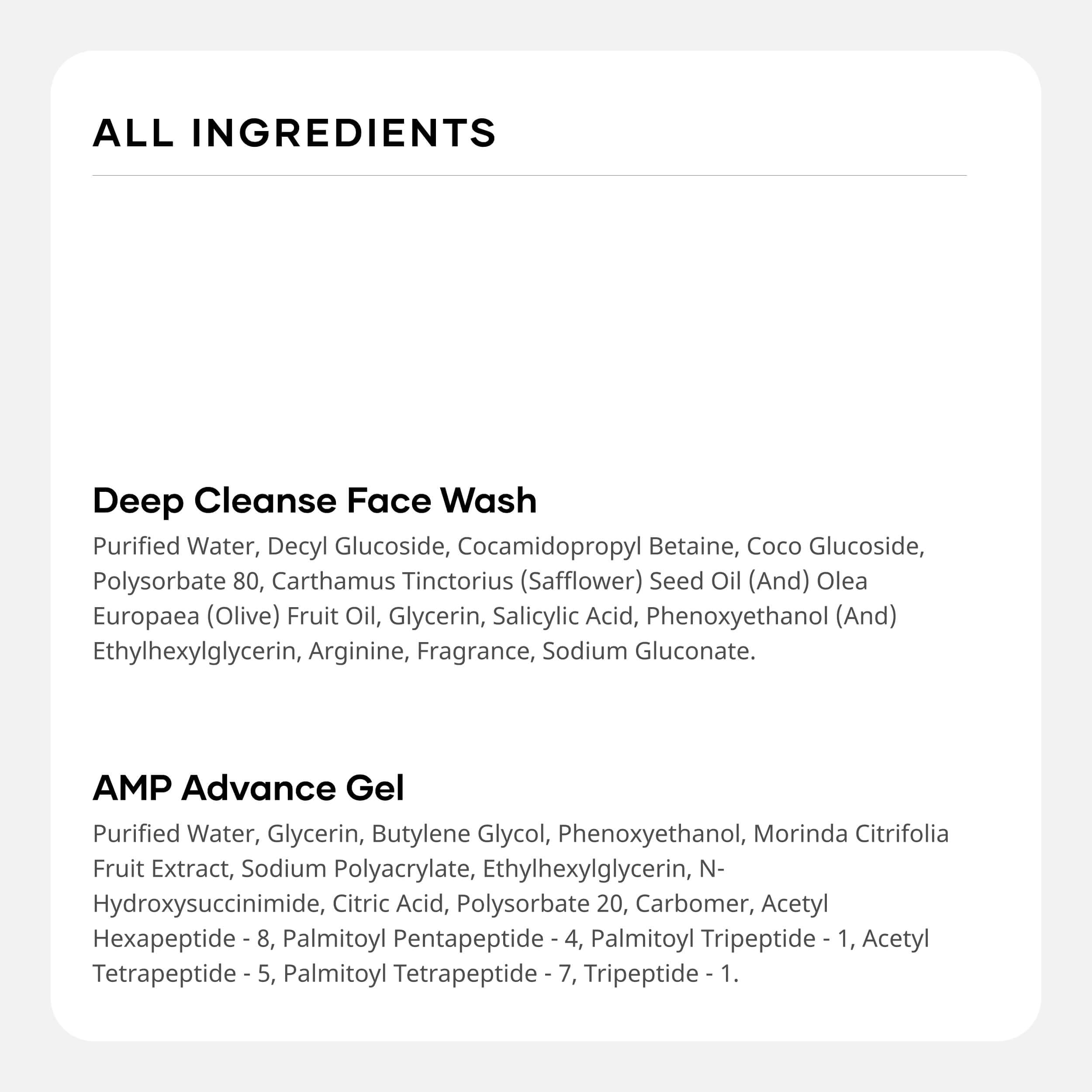 Cureskin Acne Control Combo | Salicylic Acid 2% Deep Cleanse Face Wash 100 ml + AMP Advance Acne Gel 10 g | Clears Pimples, Unclogs Pores & Controls Oil | For Oily & Acne-Prone Skin 4