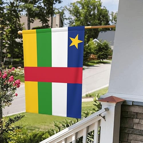 Miniatura 8 de LIFANGMI Flag of the Central African Republic Garden Flag 12.5"x18" Inch Double Sided Garden Flags Home Lawn Outdoor Decor Flags Party Banner