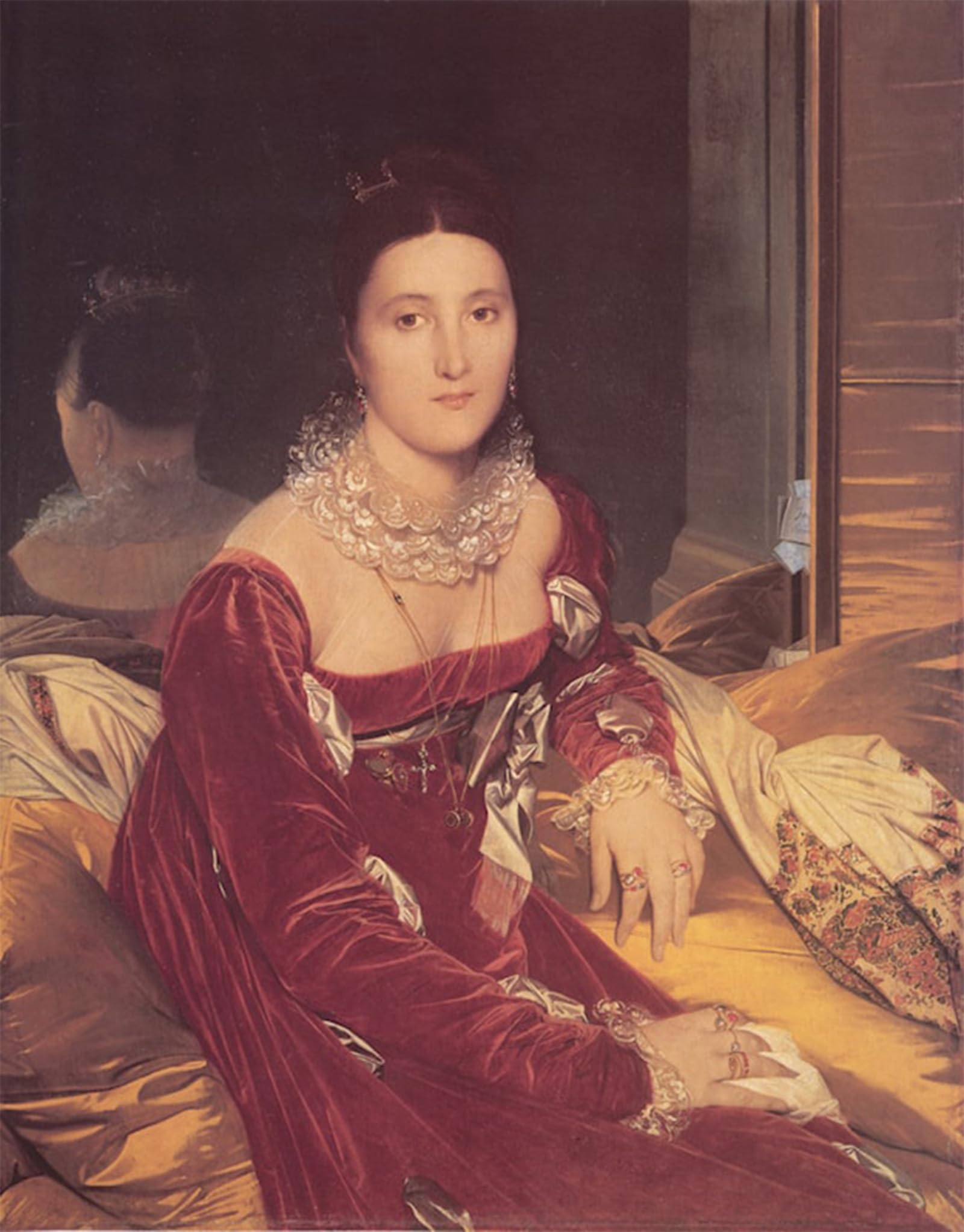 Imprimé sur toile Jean Auguste Ingres grand format poster art classique mural