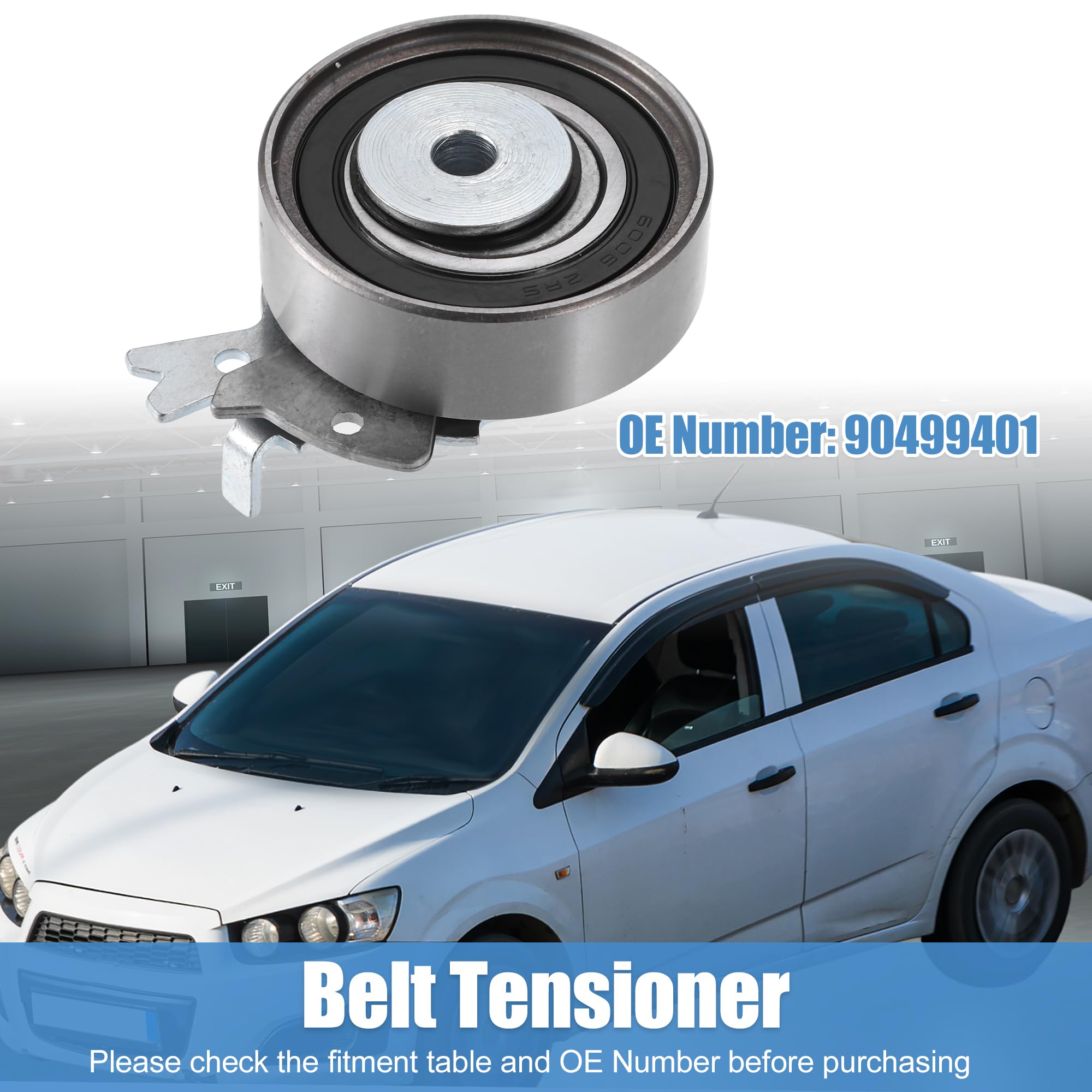 Amazon.com: X AUTOHAUX Engine Timing Belt Tensioner Drive Belt 