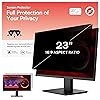 BERSEM 23 Inch Monitor Computer Privacy Screen Filter for