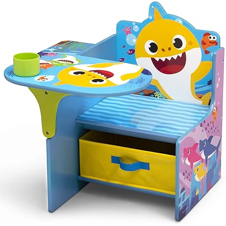 Baby Shark Kids Table and Chair Set: Dive into Learning and Fun!