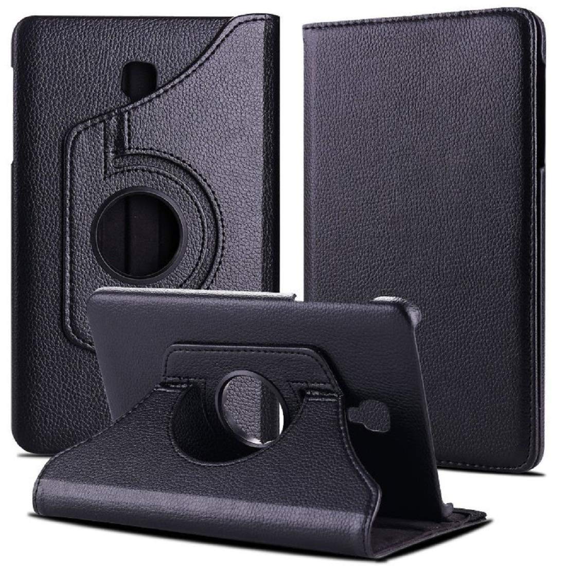Caseous Synthetic Leather Rotate Flip Cover Case for Samsung Galaxy Tab A 10.5 inch (T590, T595) - Black (B07JK5CDWJ) Amazon Price History, Amazon Price Tracker