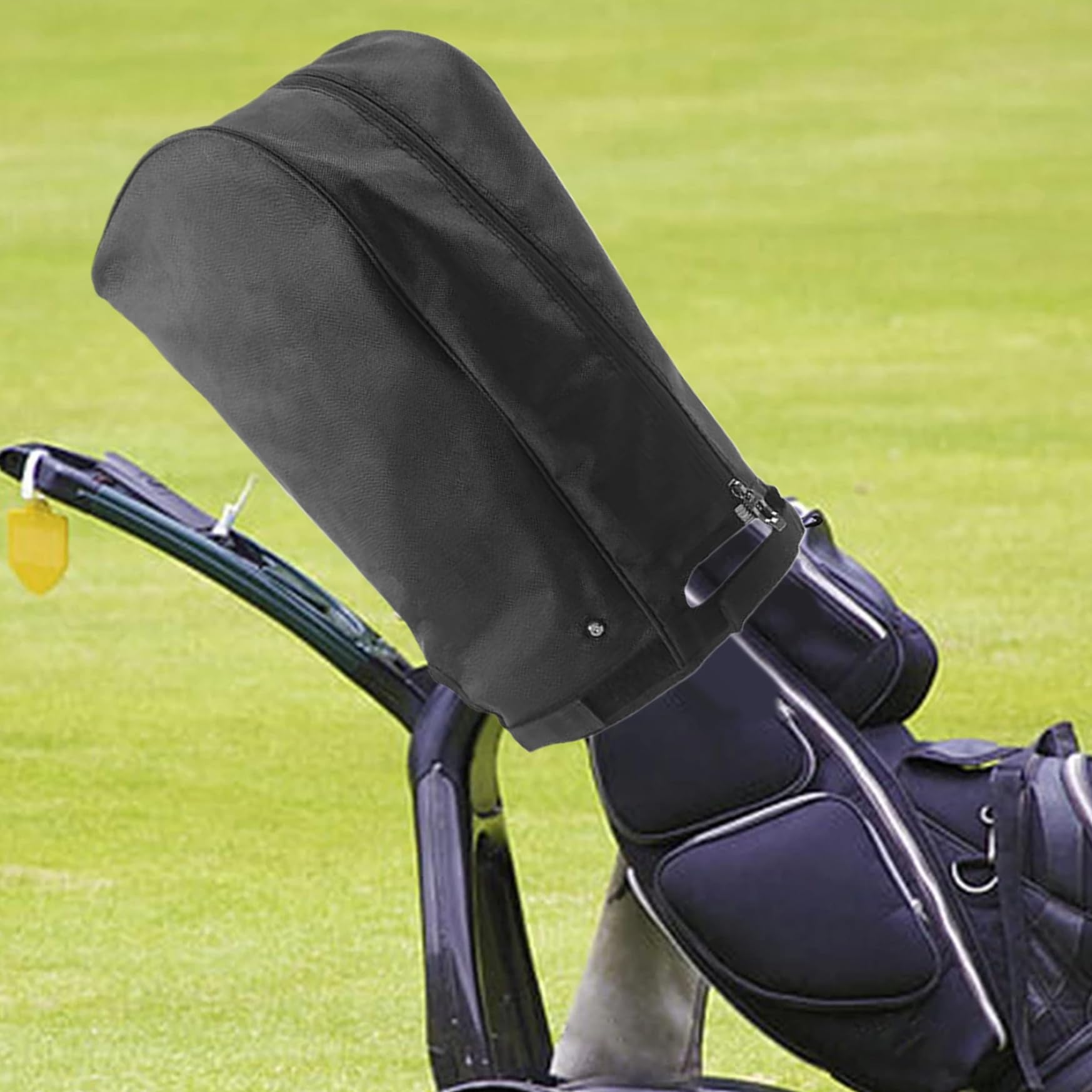 Funda Impermeable para Bolsa de Golf | Funda Impermeable para Bolsa de Golf, Capucha portátil con Cremallera y Capucha con Hebilla Fija para Hombres y Mujeres, Bolsas de Soporte Carrito de transpor