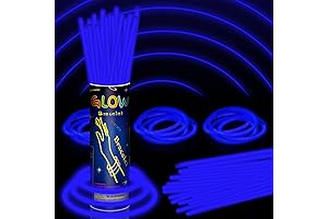 8 Inch Blue Glow Sticks in Bulk