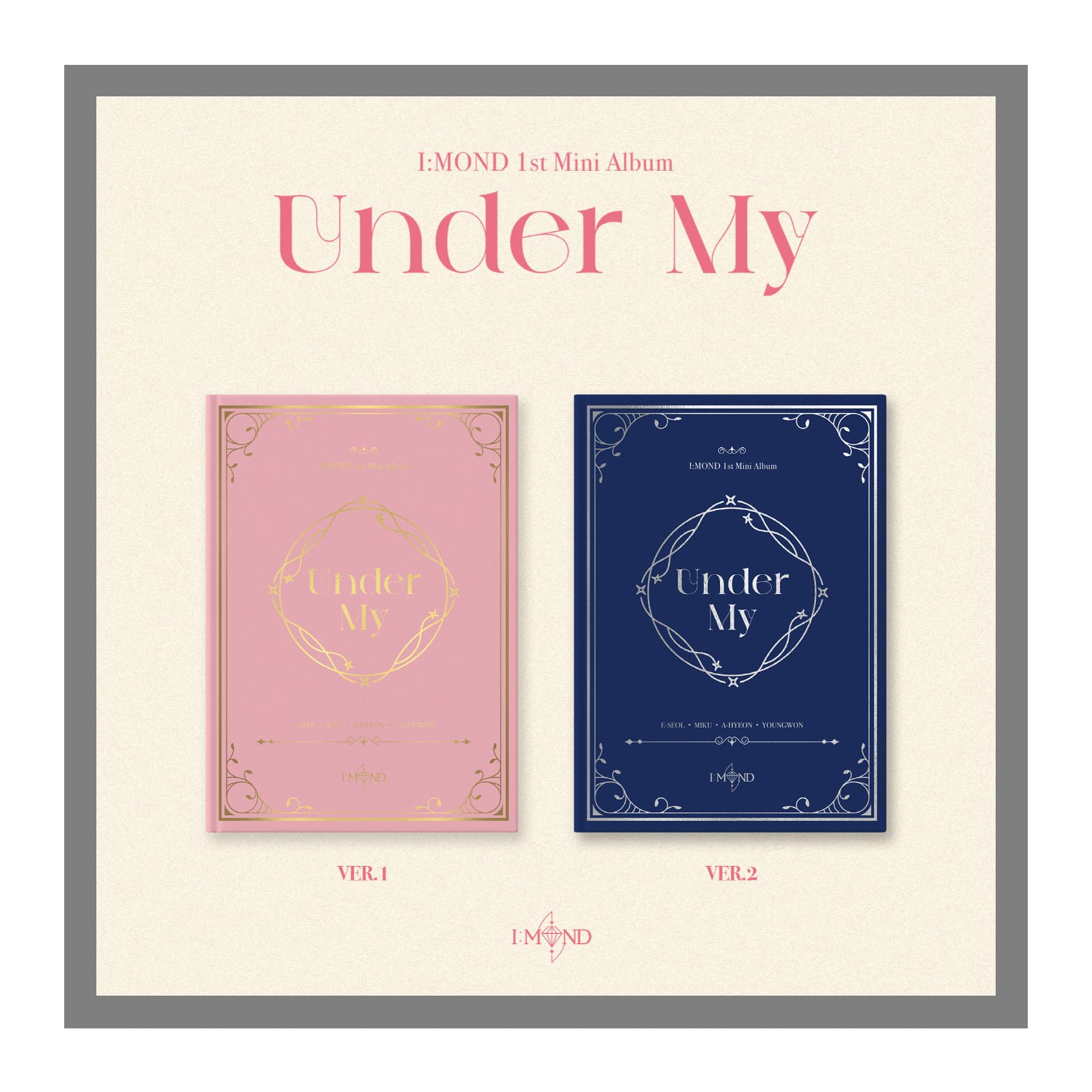Imond Under My 1st Mini album authentique scellé I:MOND
