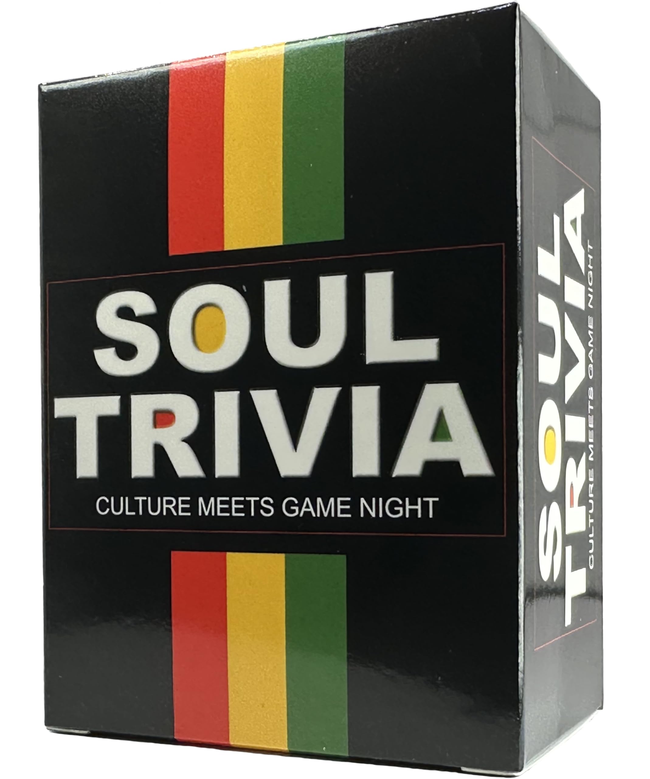 Soul Trivia: African-American Culture Card Game with 100 Educational Cards for Celebrating Black History and Urban Heritage, Perfect for Family Fun and Trivia Nights, Great for Adults and Kids