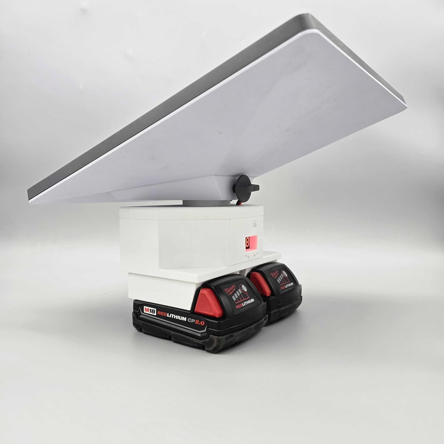 DC Power Adapter Low Voltage Protection Compatible with M18 Milwaukee Battery for Starlink Mini - Mobile DC Power with Low Voltage Cut Off