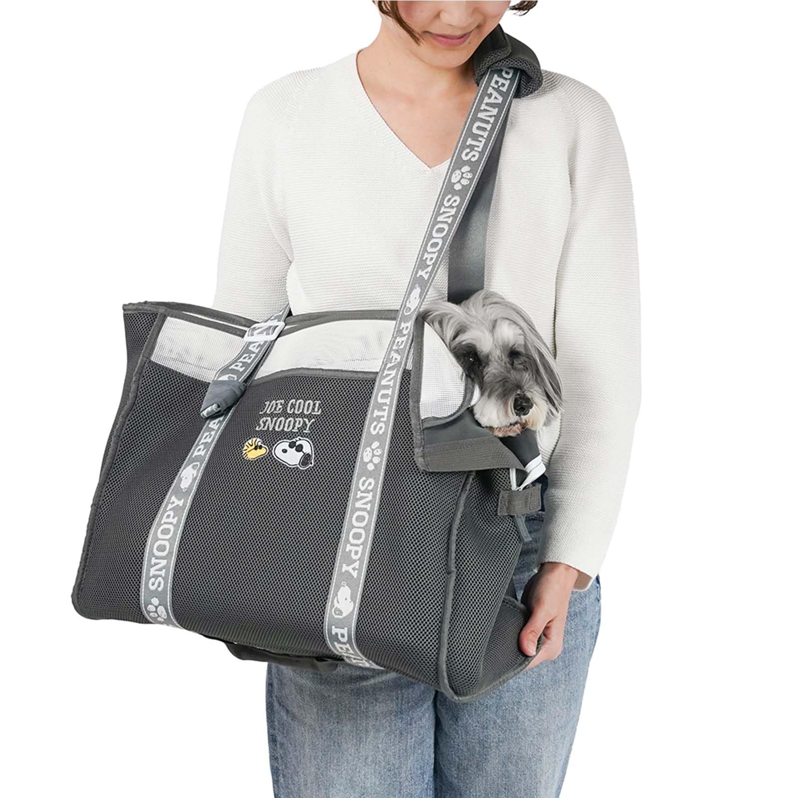 Amazon.co.jp: ペットパラダイス スヌーピー 犬 キャリーバッグ