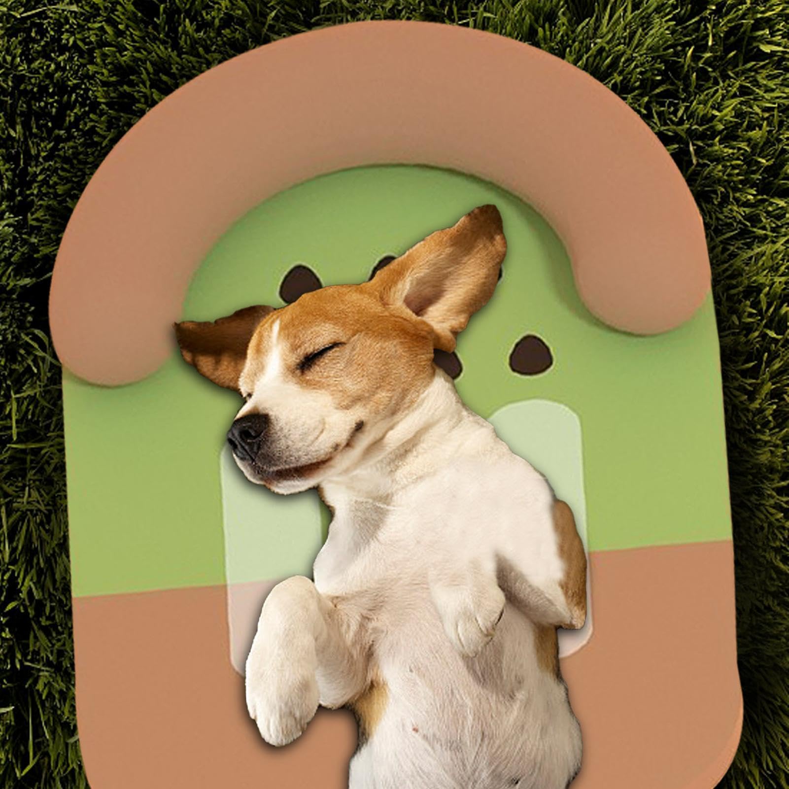 Estera fría para Perros, Alfombrilla de Hielo Suave en Forma de Paleta de | Hielo para refrigeración, Cama Impermeable para Perros, Transpirable, cómoda Manta fría con cojín para el hogar, criadero
