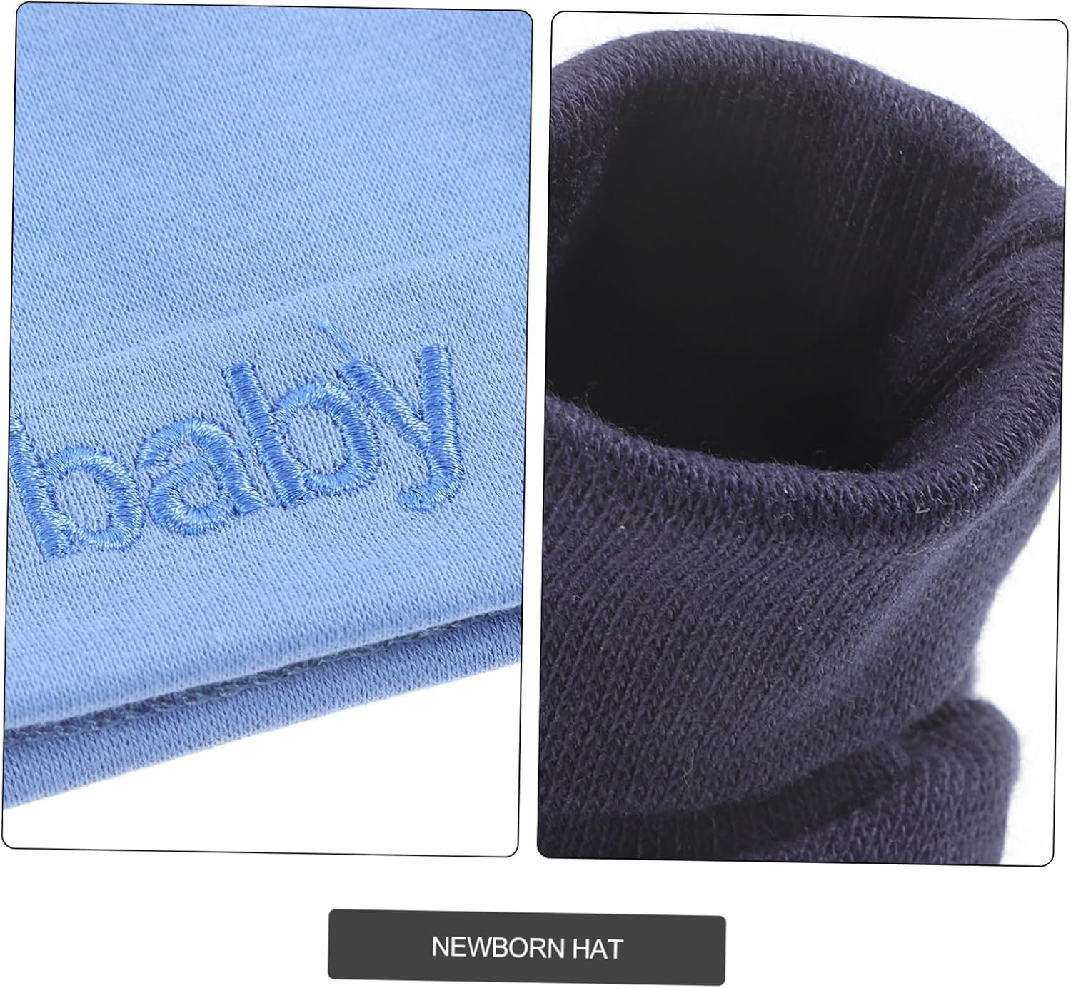 Wakauto 3 Sets Hat Mittens and Socks Newborn Boy Girl Soft Newborn Gloves and Socks for Winter Comfortable Lightweight Beanie Caps for Birthdays Parties Everyday Wear