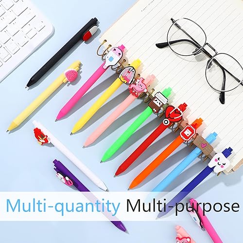 Miniatura 4 de 48 bolígrafos para enfermeras, regalos de agradecimiento, lindos asistentes médicos, bolígrafos de gel de tinta negra, retráctiles, novedosos