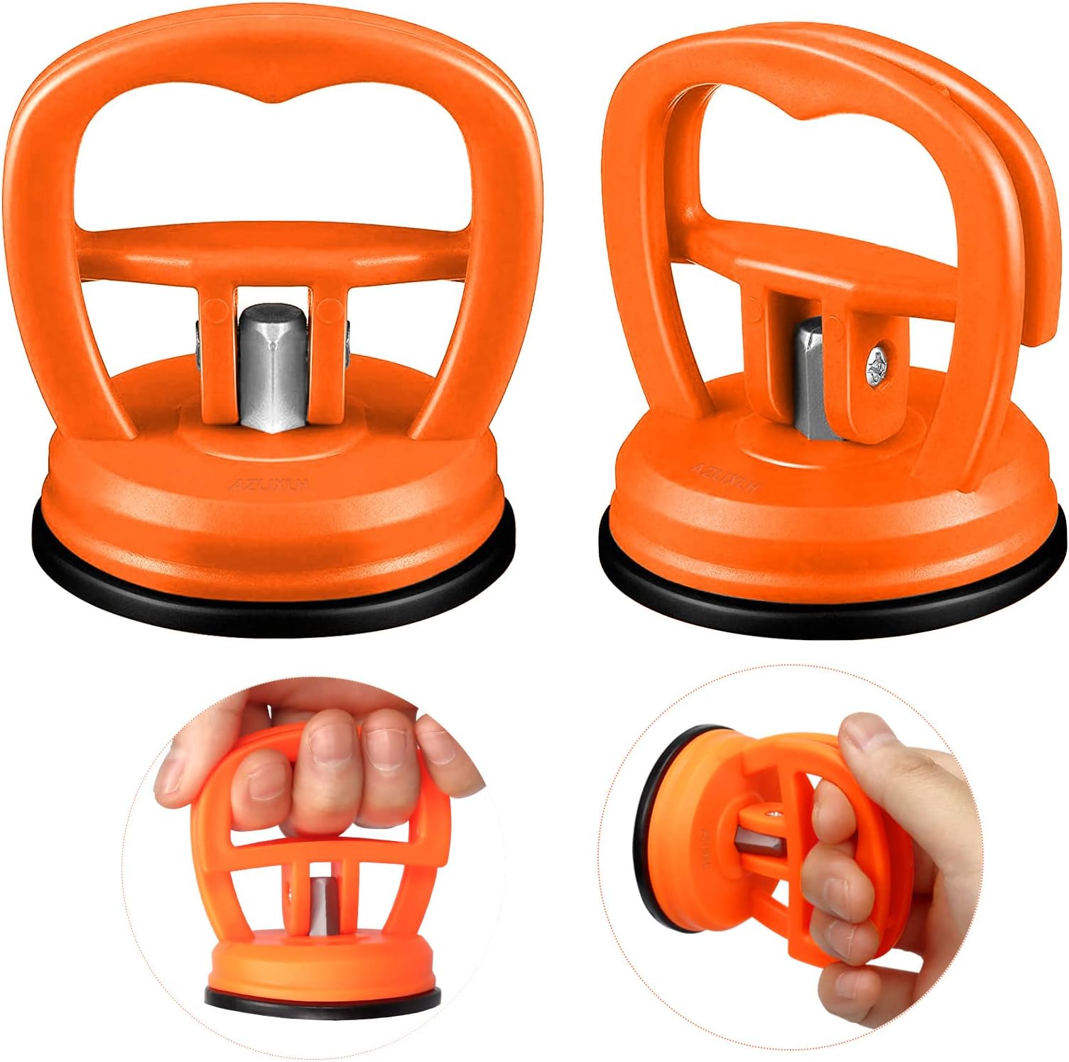 AZLIXLH Car Dent Puller, 2PCS Car Dent Remover Tools for Car Dent Repair, Glass, Screen, Tiles & Objects Moving