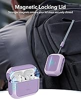 Vista 4 de ESR Funda para AirPods Pro 3, Compatible con Funda de AirPods Pro de 3ª Generación (2025), Compatible con MagSafe, Cubierta de Protección Completa