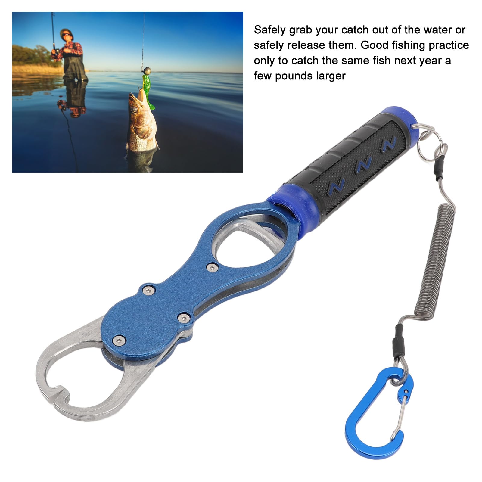 Kit Combinado De Alicates De Pesca Multifuncionales Con Pinza De Pesca De Tijera Zinger Yeacher - Foto 4