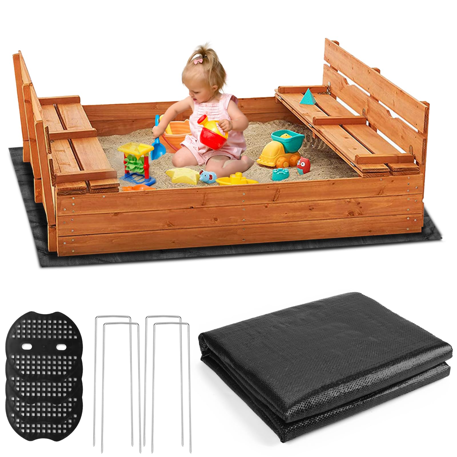 Toile Anti-Mauvaises Herbes Pour Jardin De 90GM - Toile De Paillage Tisse En Pp Rsistante Aux