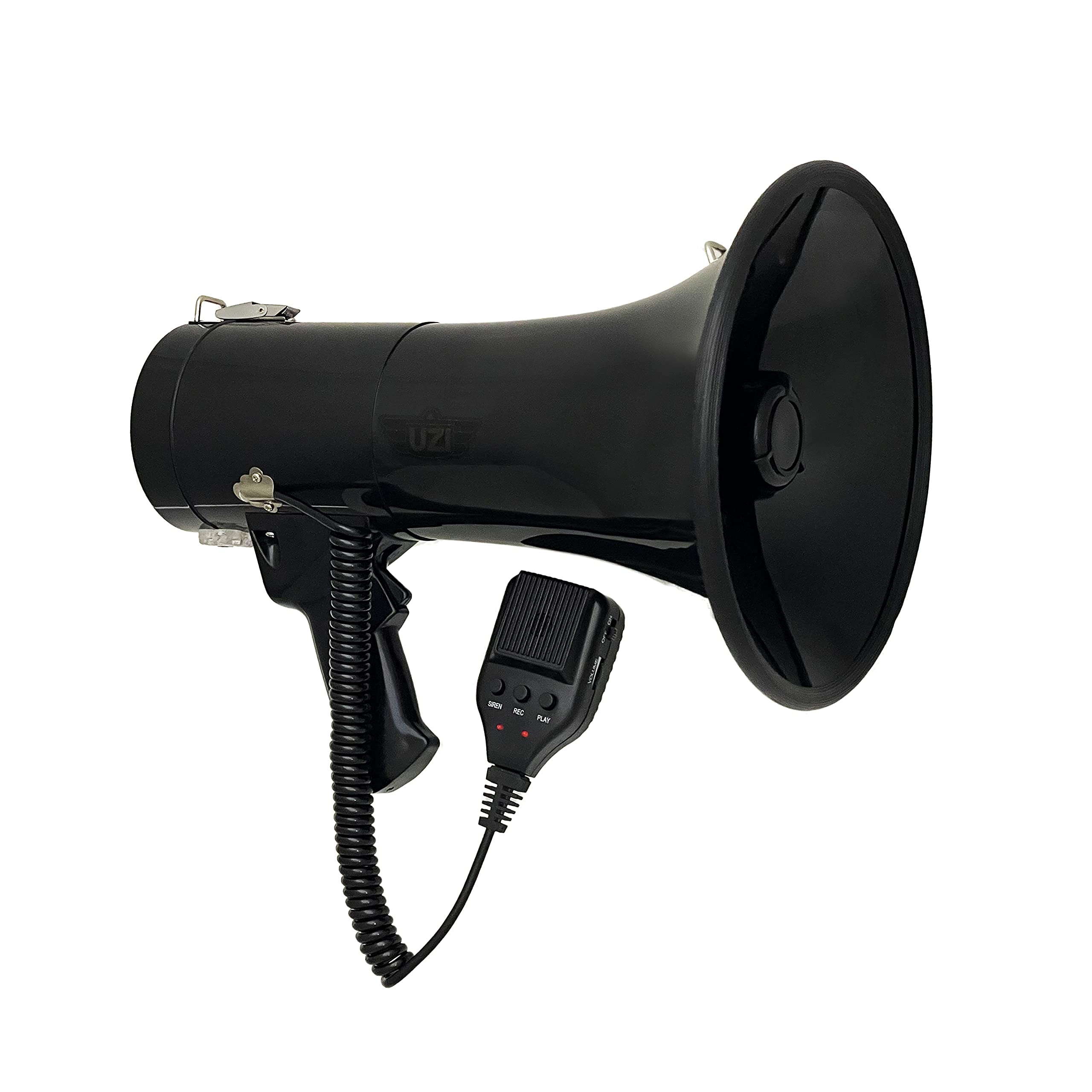 Buy UZI Loud Megaphone Bullhorn, & Repeat Playback, Coach, Referee