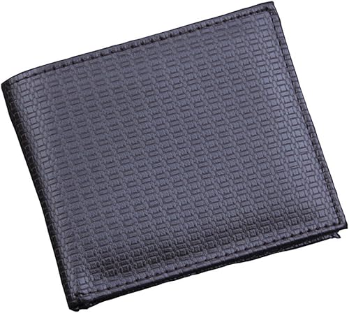 Miniatura 2 de Qwent Cartera vegana sintética para tarjetas con bolsillos para hombre de cuero para crédito y tarjeta de identificación, billetera delgada