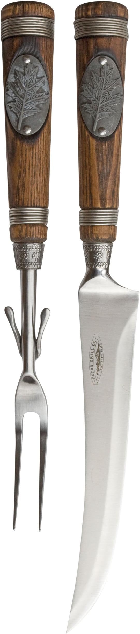 Teton CCC500CS Cabin Themed 2-Piece Carving Set