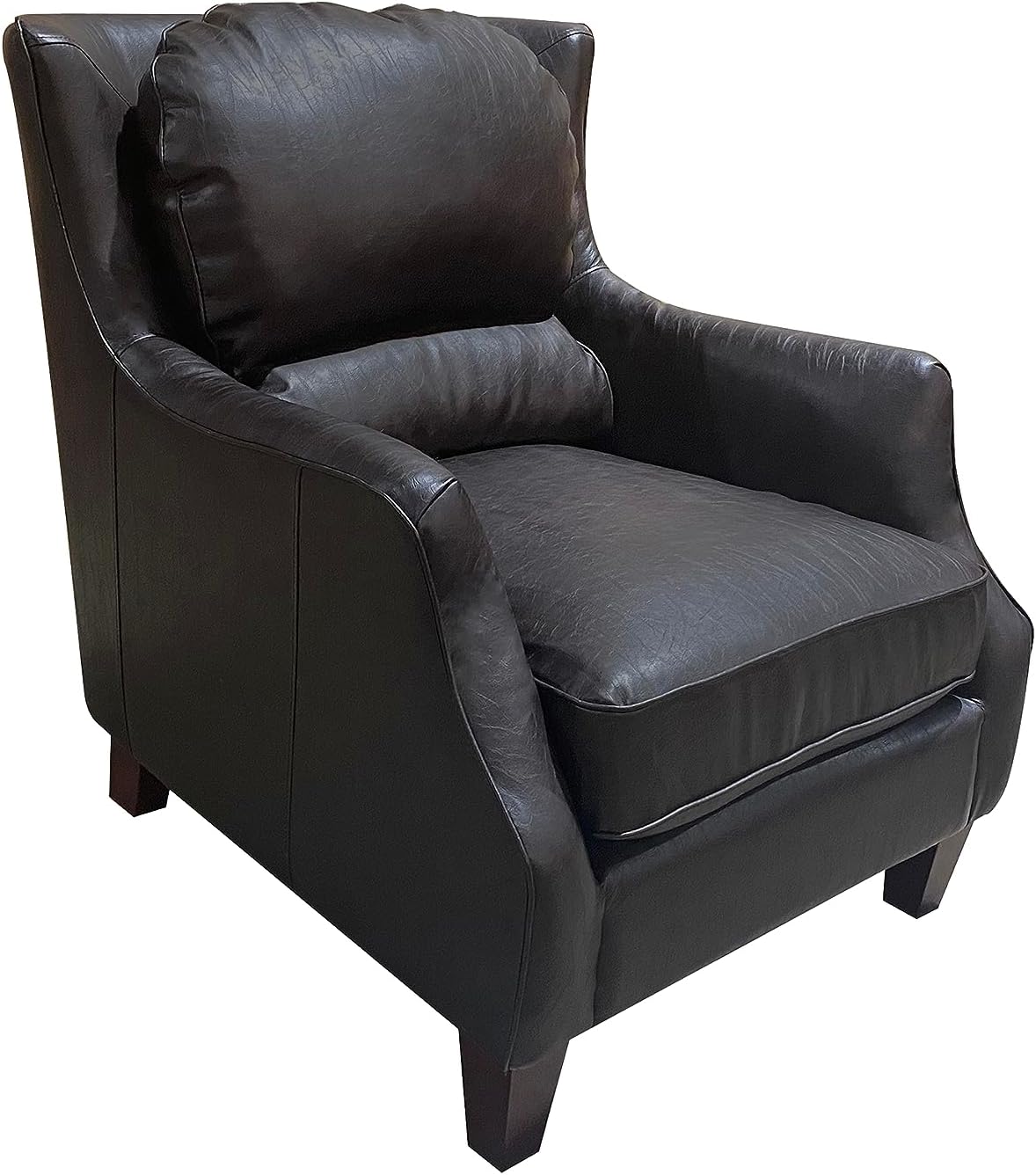 Porter Designs Garnett Living Room Chair, Black - Thumbnail 2