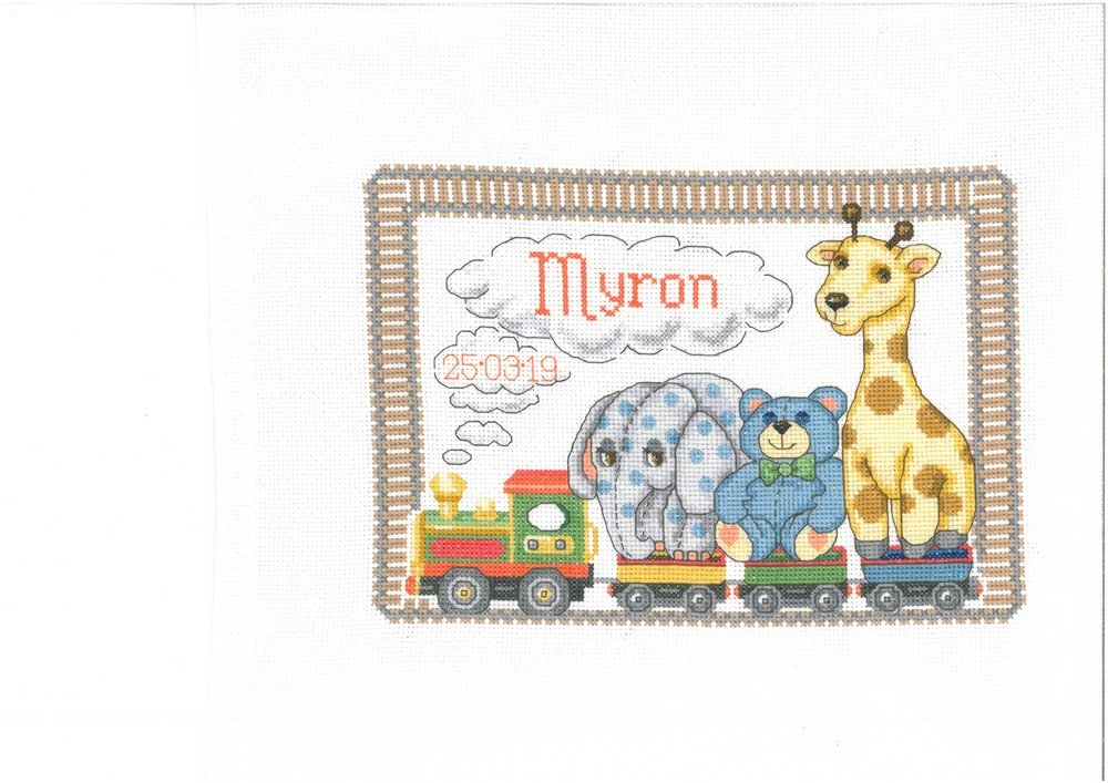 Creative World of Crafts Animal Magic Cross Stitch Sampler Kit